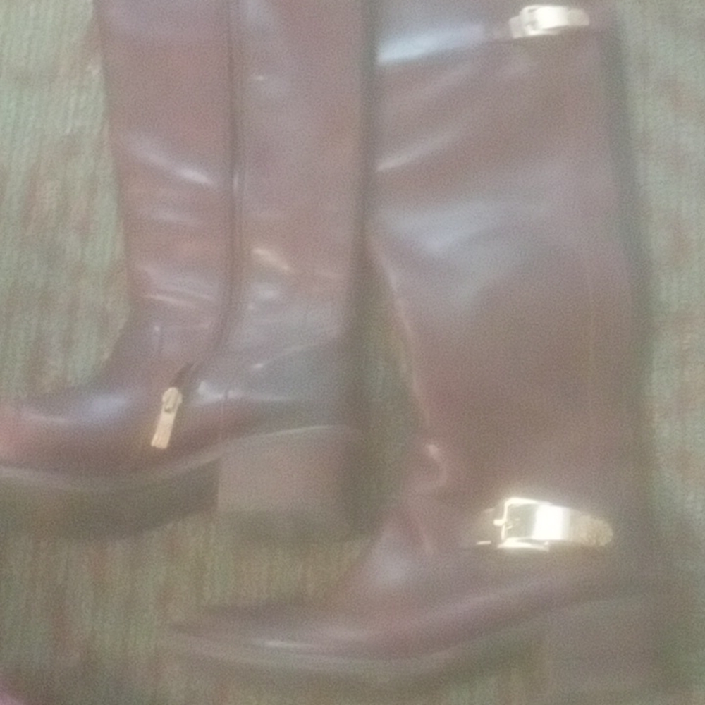 Vince Camuto Brown Leather Boots